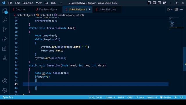Insertion and Deletion in LinkedList | Part 1 | Alok Tripathi | MyCodingNetwork | Java смотреть онлайн