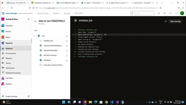 Part 42: Run pipeline using Self Hosted Agent | Azure DevOps смотреть онлайн