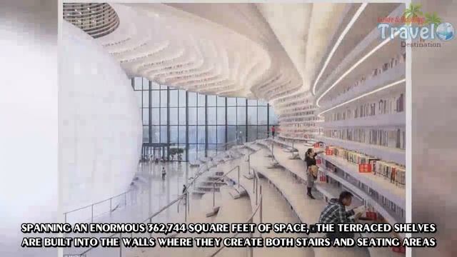 China's Tianjin Binhai Public Library revealed in photos - Travel Guide vs Booking смотреть онлайн