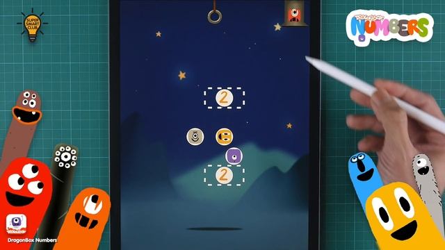 Funny NumberBlocks Puzzles!? Let's play DragonBox Numbers смотреть онлайн