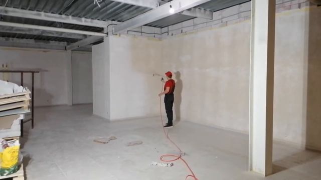 Грунтование аппаратом безвоздушного распыления Aspro 2700 смотреть онлайн