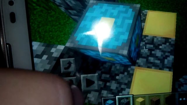 Я построил портал в ад в креативе в Minecraft п е