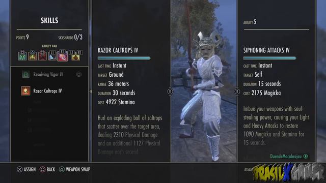 BUILD NIGHTBLADE stamina - MAX DAMAGE - elder scroll online смотреть онлайн