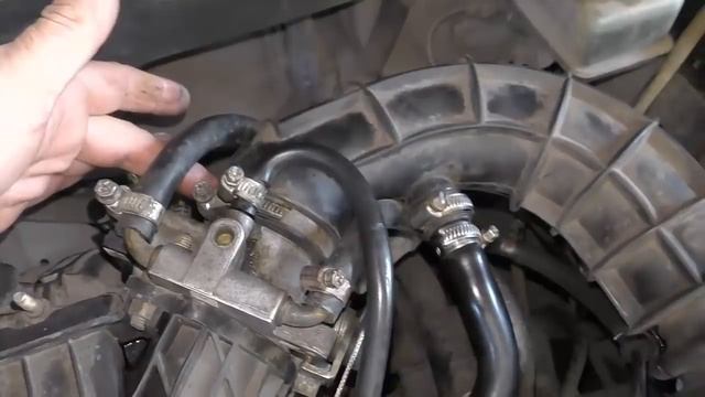 Рывки при работе на холостых. Бедная смесь. смотреть онлайн