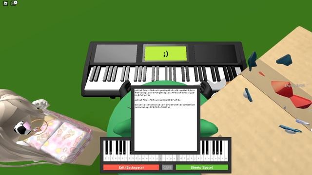 Spider Dance - ROBLOX (VIRTUAL PIANO) смотреть онлайн