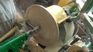 Большая ваза,клеенная  берёза.