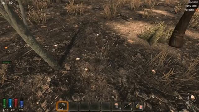 001. 7 Days to Die. Classic Style Hardcore. Начало на границе пустыни и горелого биома [20181018] смотреть онлайн