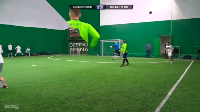 ФК БАР и КО - К.М.Б.Всеволожск 4:4 смотреть онлайн