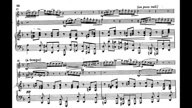 Bach - Concerto for Violin & Oboe in Dm, 2nd Mov. (piano accompaniment) смотреть онлайн