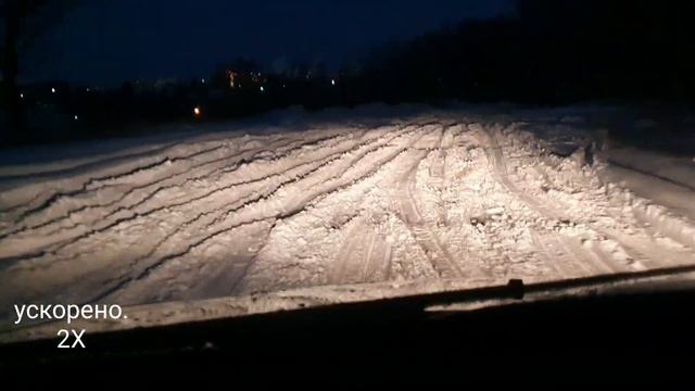 LARGUS CROSS после снегопада! #largus #ofroad