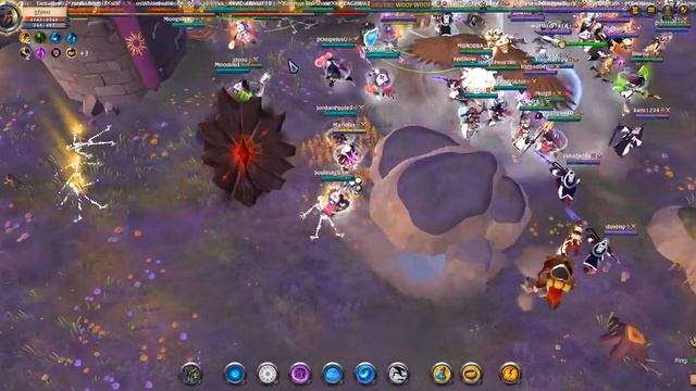 Albion Online ZVZ Castle l K-Bread+FR Bailand vs Dove l Locus POV смотреть онлайн
