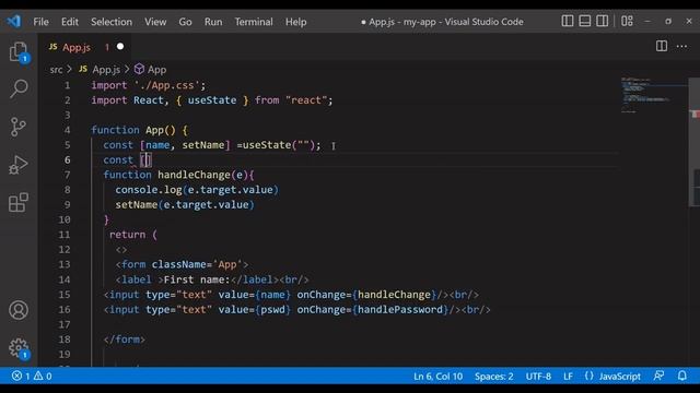 Form in React JS in Hindi | Controlled and UnControlled Components in React.js #2022 смотреть онлайн