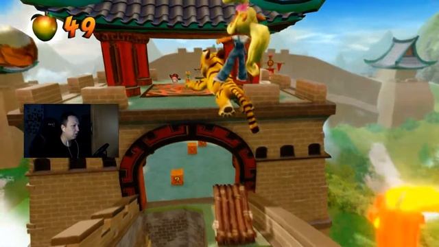 Crash Bandicoot 3 Warped / Прохождение игры / Босс Tiny Tiger #1 смотреть онлайн