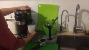 Delonghi 685. Как приготовить латте