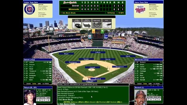 PureSim Baseball - The Bird Is The Word Mark Fidrych 1976 Replay 6/20/76 смотреть онлайн