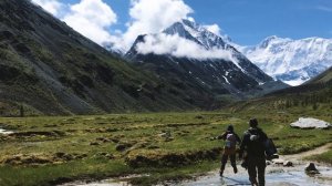 Поход к Белухе через перевал Каратюрек