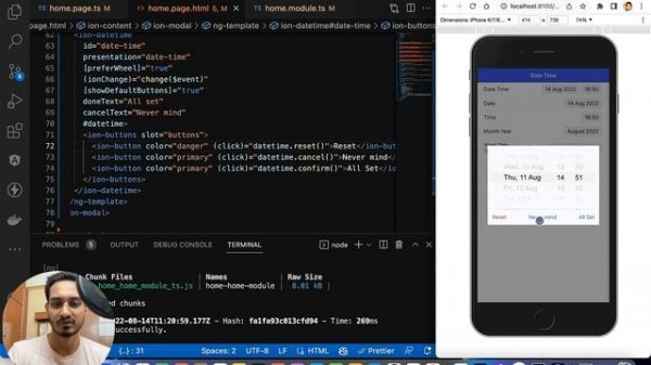 Ionic 6 Angular - Multiple Date Selection | What's new in Ionic 6.2 release | ion-datetime-button