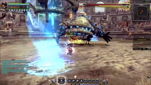 Dragon Nest SEA - Lv.95 Oracle Elder - Battle Training Ground Calypse T3 DPS Test 1080p смотреть онлайн