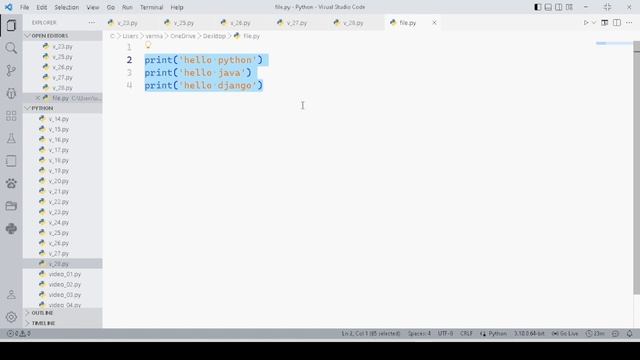 File Handling| The Absolute Beginner | Python Series #28 смотреть онлайн