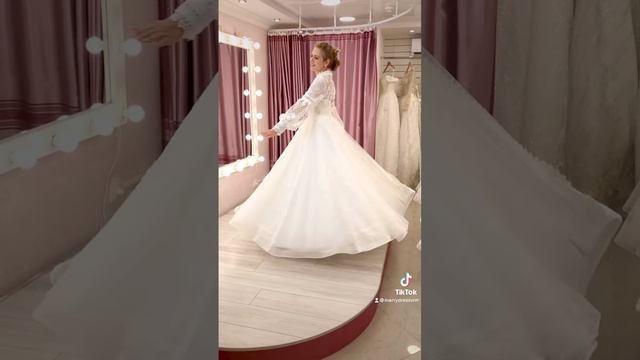 Свадебное платье без каблуков