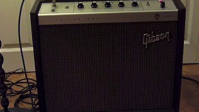 1962 Gibson Falcon Crestline GA19RVT смотреть онлайн