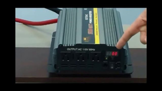 2000 Watt Power Inverter 12 Volt DC to 120 Volt AC смотреть онлайн