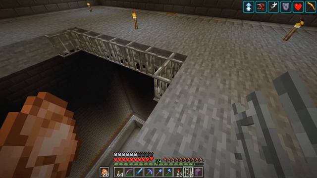 Building LogicalGeekBoy's Portal Gold Farm in Minecraft Survival 1.15.2: Let's Play Episode #34 смотреть онлайн