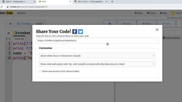 Quick intro to Python turtle module, IDEs and resources смотреть онлайн