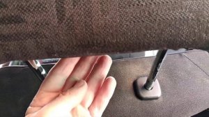 Снятие подголовников передних сидений Мерседес