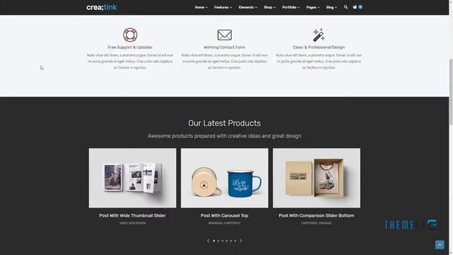 Creatink - Multi-Concept Responsive WordPress Theme Leigh Kelly смотреть онлайн