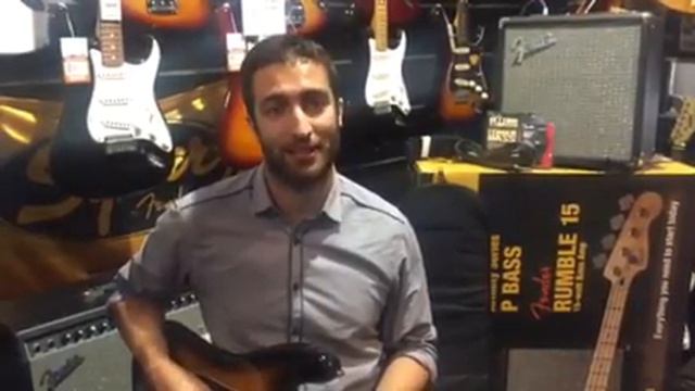 Squier Affinity Precision Bass with Rumble 15 Amplifier Value Pack смотреть онлайн