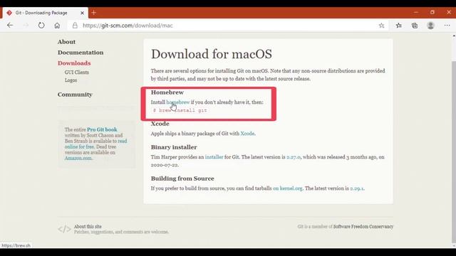 7.Introduction - Installing GIT on Mac machine смотреть онлайн