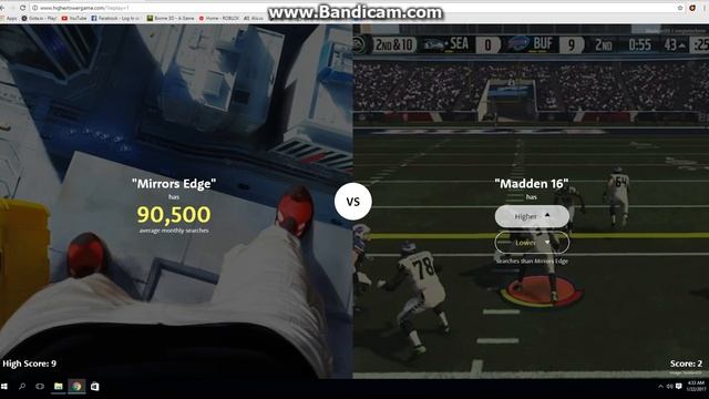 higher or lower game----100 score смотреть онлайн