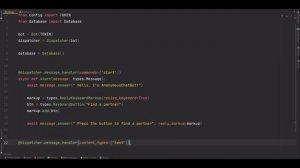 Как создать Анонимного Чат Бота в Телеграм на Python