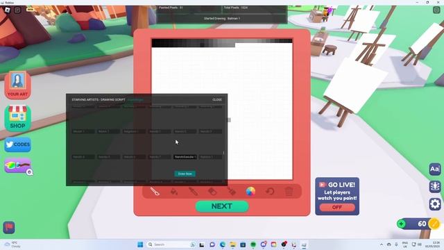 (BROKEN) STARVING ARTISTS OP ROBLOX SCRIPT HACK / AUTO PAINT INF ROBUX!!! *PASTEBIN 2023* смотреть онлайн