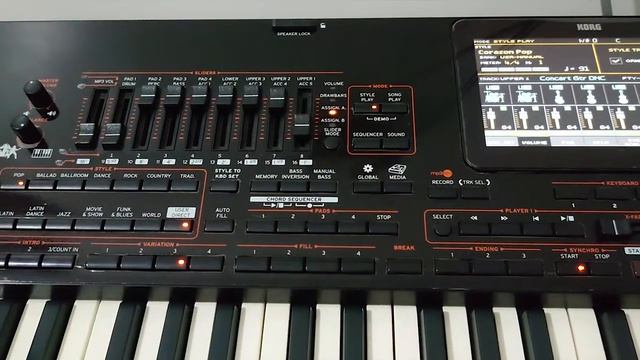 Korg pa4x New Styles - Corazon Pop смотреть онлайн