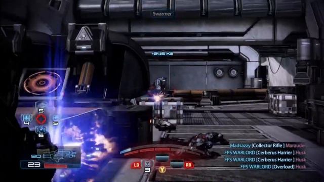 Mass Effect 3 - Turian Ghost - Gold vs Reapers - Firebase Hydra with Maddsazzy смотреть онлайн