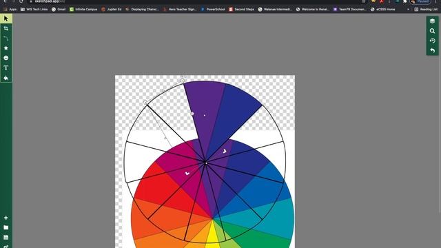 How To Create A Color Wheel Step By Step In Sketch.IO ? ? смотреть онлайн