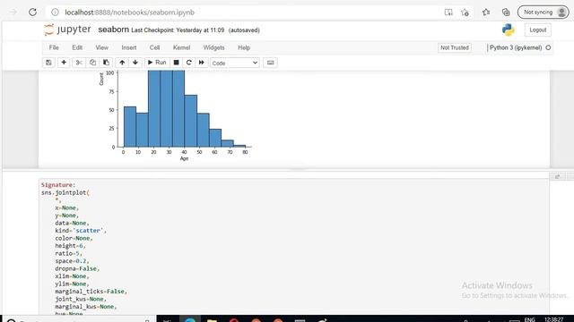 Python Seaborn histogram using displot : Part 2 смотреть онлайн