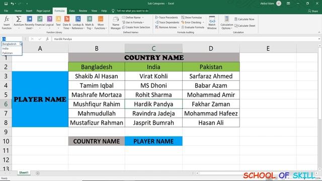 Dependent drop-down list in Excel | Category and Subcategory list смотреть онлайн