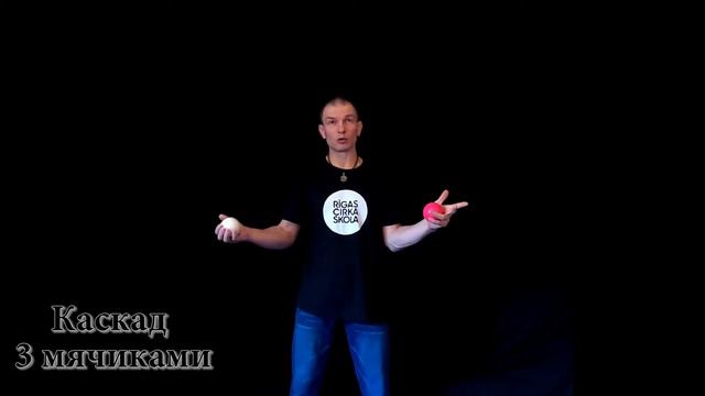 4. Вводный курс по жонглированию. Трюк с 3 мячиками - Каскад смотреть онлайн