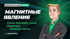 Магнитные явления. Сила Ампера, сила Лоренца. Вторая часть