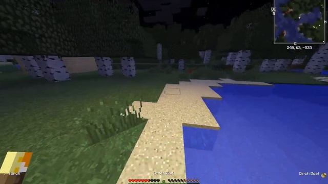 Начало выживания в квадратном мире! | Часть 1 | Minecraft Java Edition смотреть онлайн