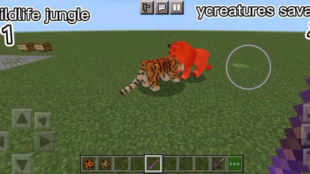 jungle wildlife VS ycreatures savana смотреть онлайн