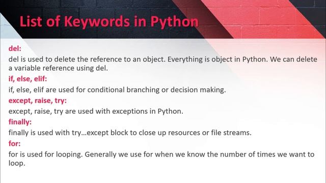 11- Python Keywords | Reserved Words in Python | Python Tutorial in Hindi смотреть онлайн