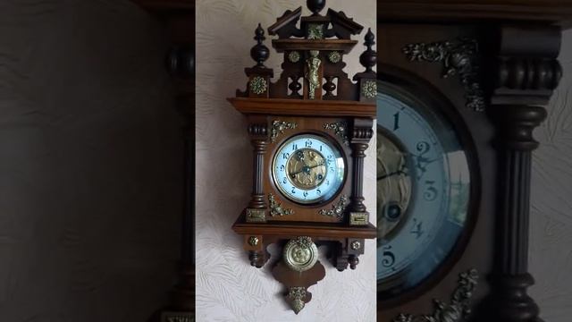 Настенные часы с боем. Редкие. смотреть онлайн