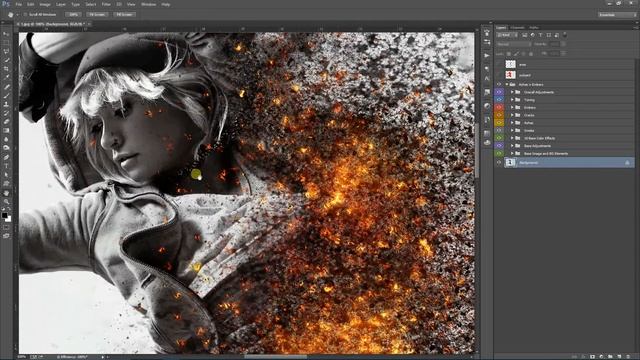 Ashes n Embers Photoshop Action Guide смотреть онлайн
