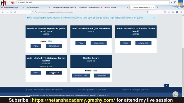 HOW TO DOWNLOAD GSTR 2B IN EXCEL & JSON FOR MONTHLY & QUARTERLY FROM GST PORTAL смотреть онлайн