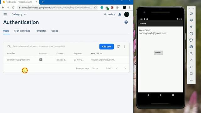 Authentication using Firebase for android смотреть онлайн