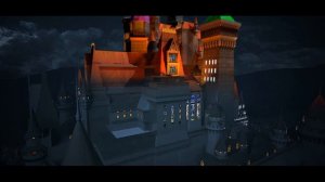 Walt Disney Pictures logo 100th Anniversary (Halloween)